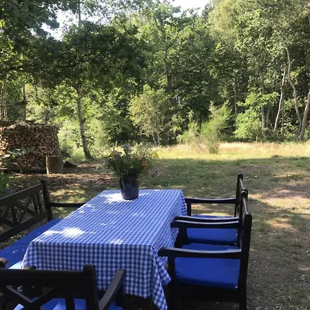 Дом отдыха Charming Summerhouse In Korshage's Wild Nature Rorvig